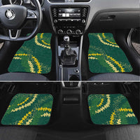 Hawaii Puakenikeni - Maile Lei Car Mats Sage Green
