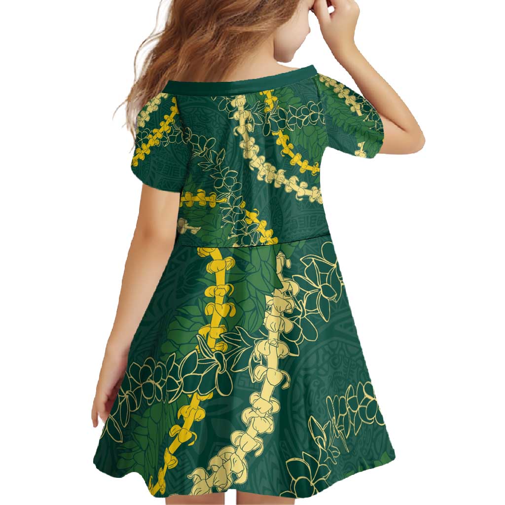 Hawaii Puakenikeni - Maile Lei Family Matching Off Shoulder Maxi Dress and Hawaiian Shirt Sage Green