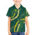 Hawaii Puakenikeni - Maile Lei Family Matching Summer Maxi Dress and Hawaiian Shirt Sage Green