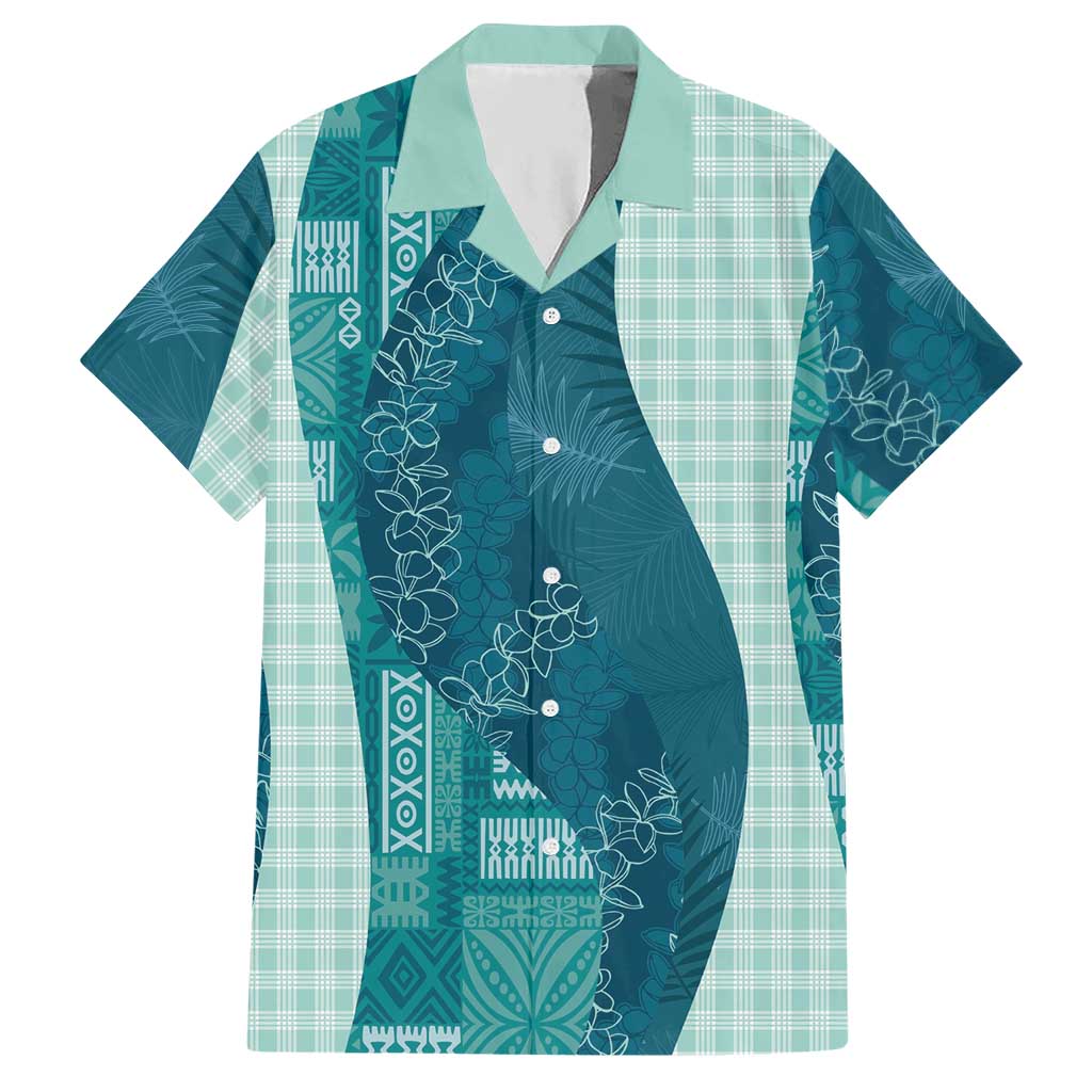 Polynesian Tribal Pattern Patchwork Picturesque Hawaiian Shirt Oceanic