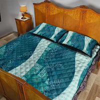 Polynesian Tribal Pattern Patchwork Picturesque Quilt Bed Set Oceanic LT7 - Polynesian Pride