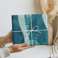 Polynesian Tribal Pattern Patchwork Picturesque Wrapping Paper Oceanic