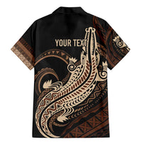 Personalized Solomon Islands Crocodile Family Matching Mermaid Dress and Hawaiian Shirt Hapi Isles - Independence Anniversary