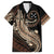 Personalized Solomon Islands Crocodile Family Matching Off Shoulder Short Dress and Hawaiian Shirt Hapi Isles - Independence Anniversary