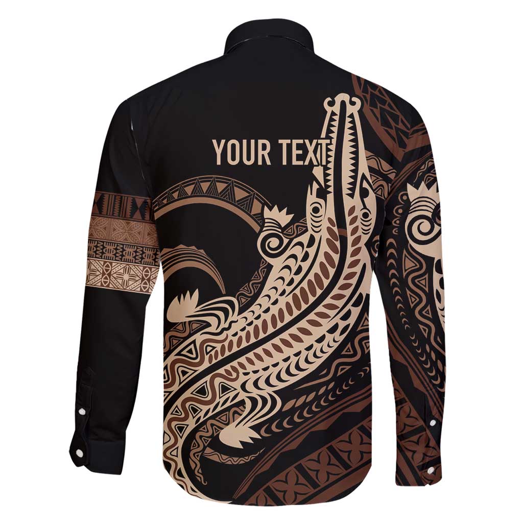 Personalized Solomon Islands Crocodile Family Matching Short Sleeve Bodycon Dress and Hawaiian Shirt Hapi Isles - Independence Anniversary