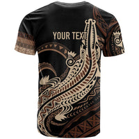 Personalized Solomon Islands Crocodile T Shirt Hapi Isles - Independence Anniversary