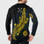 Personalized Solomon Islands Independence Anniversary Button Sweatshirt Crocodile Mix Tapa