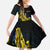 Personalized Solomon Islands Independence Anniversary Family Matching Mermaid Dress and Hawaiian Shirt Crocodile Mix Tapa
