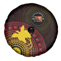 Papua New Guinea Independence Spare Tire Cover Tapa Circle