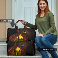 Papua New Guinea Independence Travel Bag Tapa Circle