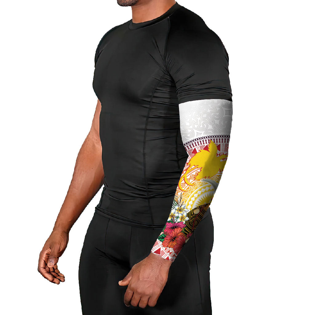 Hapi De Bilong Indipendens Papua New Guinea Arm Sleeves PNG Lime Pot