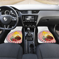 Hapi De Bilong Indipendens Papua New Guinea Car Mats PNG Lime Pot