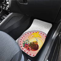 Hapi De Bilong Indipendens Papua New Guinea Car Mats PNG Lime Pot
