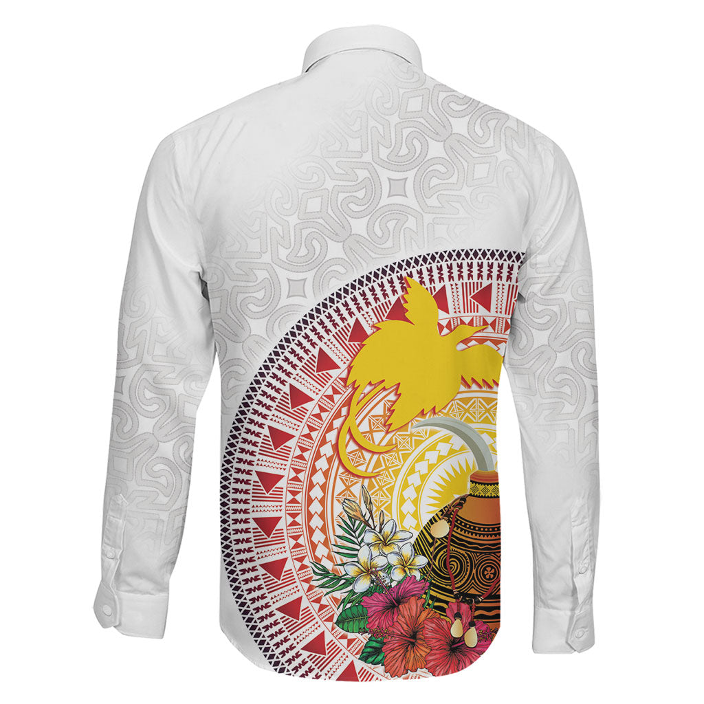 Hapi De Bilong Indipendens Papua New Guinea Family Matching Summer Maxi Dress and Hawaiian Shirt PNG Lime Pot