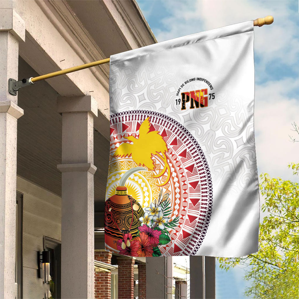 Hapi De Bilong Indipendens Papua New Guinea Garden Flag PNG Lime Pot