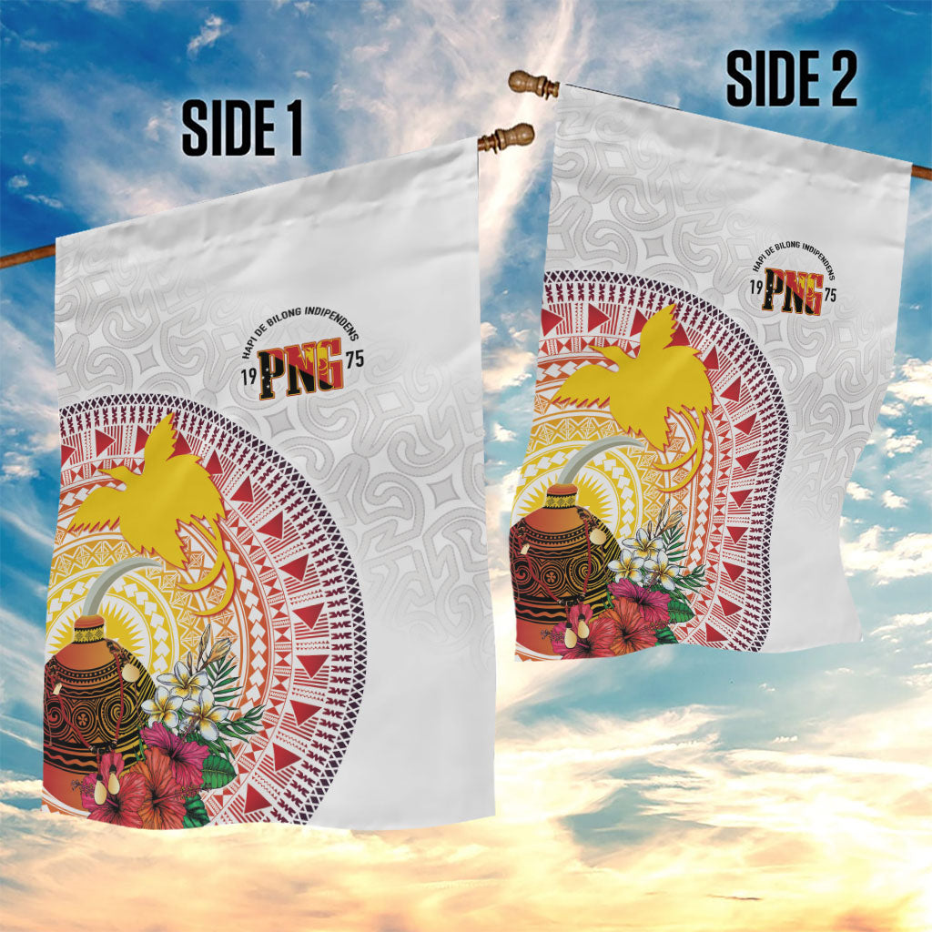Hapi De Bilong Indipendens Papua New Guinea Garden Flag PNG Lime Pot