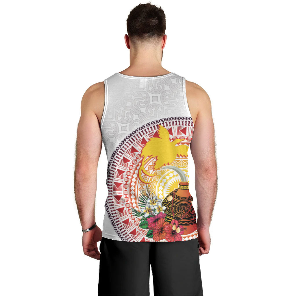 Hapi De Bilong Indipendens Papua New Guinea Men Tank Top PNG Lime Pot