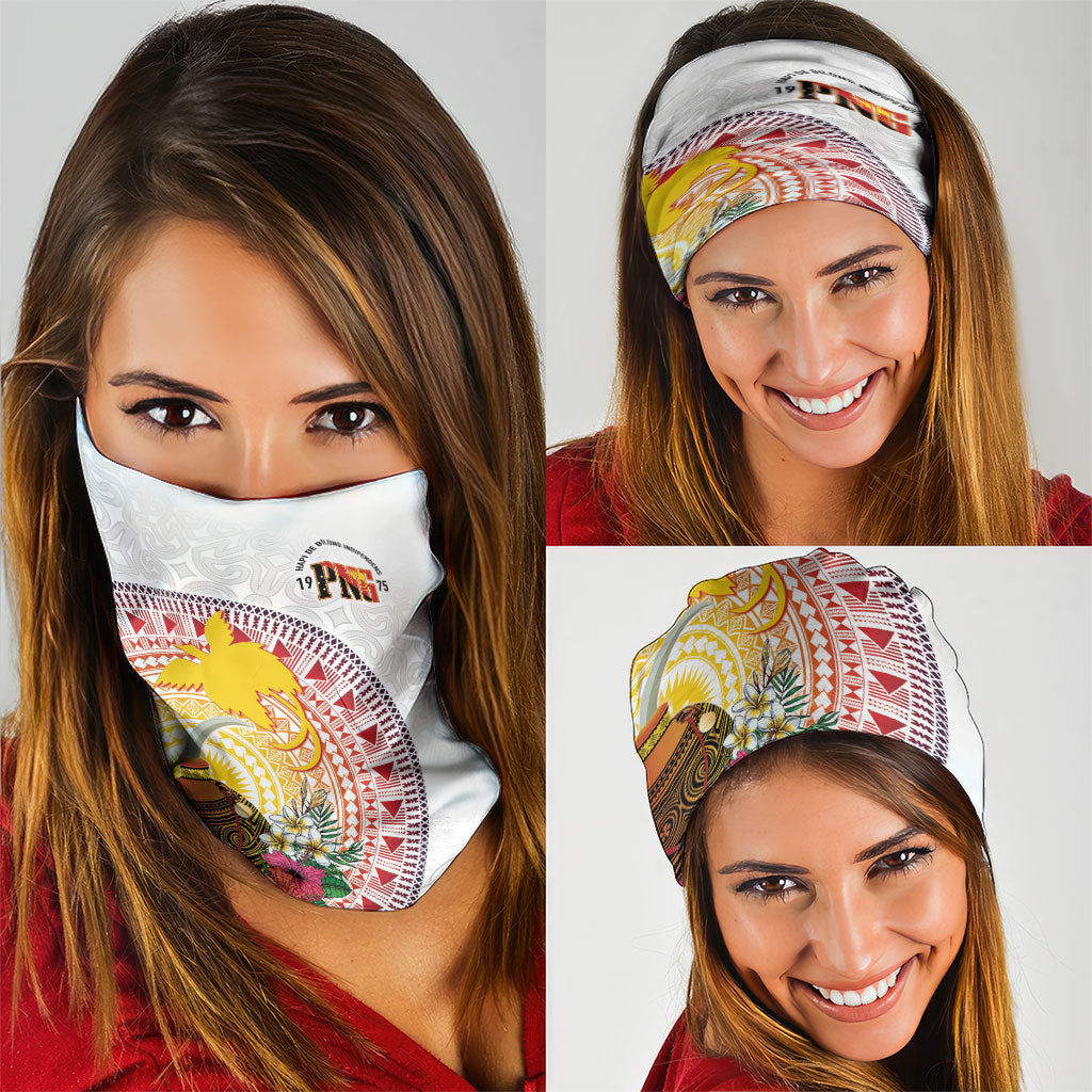 Hapi De Bilong Indipendens Papua New Guinea Neck Gaiter PNG Lime Pot