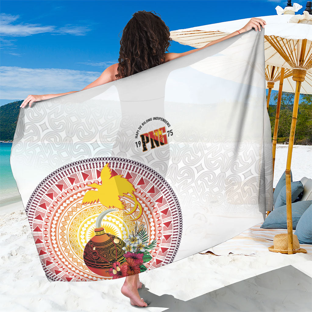 Hapi De Bilong Indipendens Papua New Guinea Sarong PNG Lime Pot