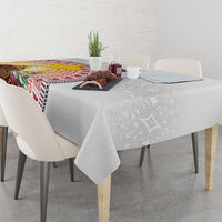 Hapi De Bilong Indipendens Papua New Guinea Tablecloth PNG Lime Pot LT7 - Polynesian Pride