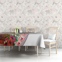 Hapi De Bilong Indipendens Papua New Guinea Tablecloth PNG Lime Pot LT7 - Polynesian Pride