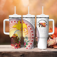 Hapi De Bilong Indipendens Papua New Guinea Tumbler With Handle PNG Lime Pot