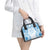 Bula Fiji Day 55th Anniversary Masi Tapa Shoulder Handbag Emerald Jubilee - Turquoise - Polynesian Pride