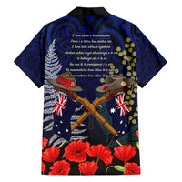 Anzac Day Aussie Mix Maori In Memories Family Matching Summer Maxi Dress and Hawaiian Shirt LT7 - Polynesian Pride