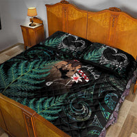 Maori Hongi Valentine Quilt Bed Set Aroha Ahau Ki A Koe