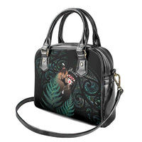 Maori Hongi Valentine Shoulder Handbag Aroha Ahau Ki A Koe