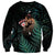 Maori Hongi Valentine Sweatshirt Aroha Ahau Ki A Koe