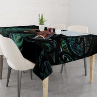 Maori Hongi Valentine Tablecloth Aroha Ahau Ki A Koe