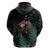 Maori Hongi Valentine Zip Hoodie Aroha Ahau Ki A Koe