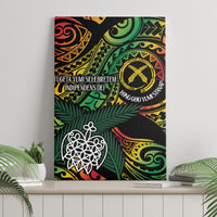 Vanuatu Indipendens Dei Canvas Wall Art Mix Traditional Sand Drawing