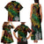 Vanuatu Indipendens Dei Family Matching Tank Maxi Dress and Hawaiian Shirt Mix Traditional Sand Drawing
