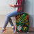 Vanuatu Indipendens Dei Luggage Cover Mix Traditional Sand Drawing