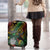 Vanuatu Indipendens Dei Luggage Cover Mix Traditional Sand Drawing