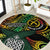 Vanuatu Indipendens Dei Round Carpet Mix Traditional Sand Drawing