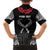 Personalized Talofa Samoa Family Matching Long Sleeve Bodycon Dress and Hawaiian Shirt Ulafala With Toa Nifo'oti - Black
