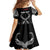 Personalized Talofa Samoa Family Matching Off Shoulder Maxi Dress and Hawaiian Shirt Ulafala With Toa Nifo'oti - Black