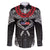 Personalized Talofa Samoa Family Matching Off Shoulder Short Dress and Hawaiian Shirt Ulafala With Toa Nifo'oti - Black