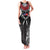 Personalized Talofa Samoa Family Matching Tank Maxi Dress and Hawaiian Shirt Ulafala With Toa Nifo'oti - Black