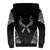 Personalized Talofa Samoa Sherpa Hoodie Ulafala With Toa Nifo'oti - Black