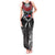 Personalized Talofa Samoa Tank Maxi Dress Ulafala With Toa Nifo'oti - Black