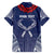 Personalized Talofa Samoa Family Matching Summer Maxi Dress and Hawaiian Shirt Ulafala With Toa Nifo'oti - Blue