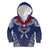 Personalized Talofa Samoa Kid Hoodie Ulafala With Toa Nifo'oti - Blue
