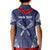 Personalized Talofa Samoa Kid Polo Shirt Ulafala With Toa Nifo'oti - Blue