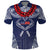 Personalized Talofa Samoa Polo Shirt Ulafala With Toa Nifo'oti - Blue