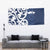 New Zealand Maori Mo Bros Tapestry Blue Ribbon With Koru Kowhaiwhai - Polynesian Pride