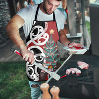 New Zealand Silver Fern Christmas Tree Apron Meri Kirihimete - Polynesian Pride